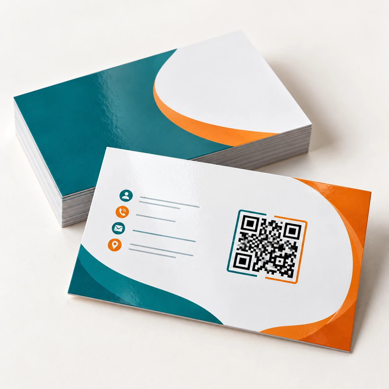 QR Code Visiting Card